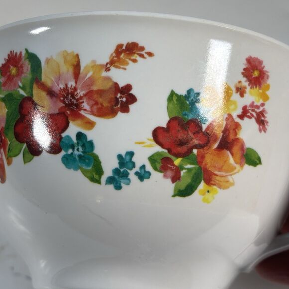 The Pioneer Woman 2017 Melamine 2 Cup Measuring Mini Batter Bowl With Handle - Picture 6 of 9